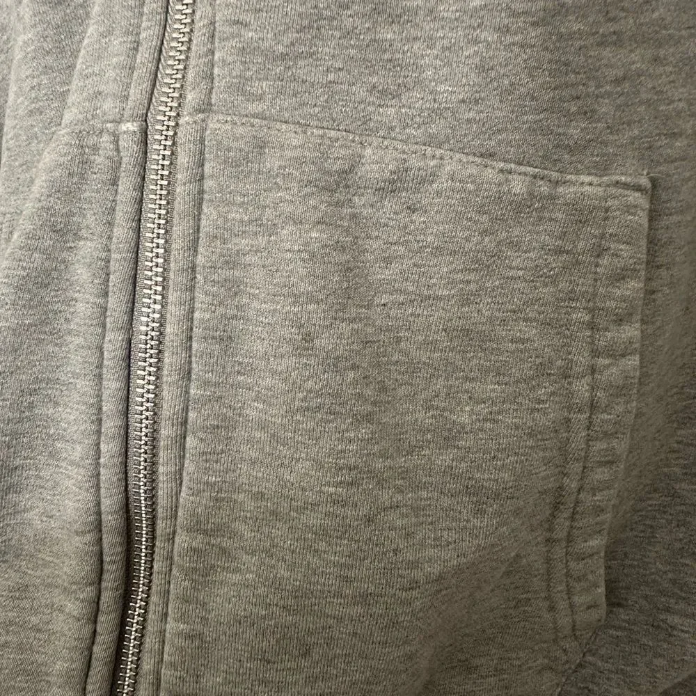 Nike Gray Zip-Up Hoodie